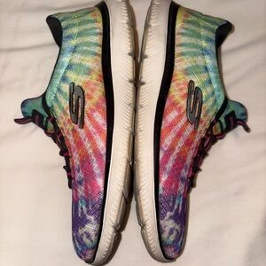 Skechers Multicolor Tie Dye Sneakers